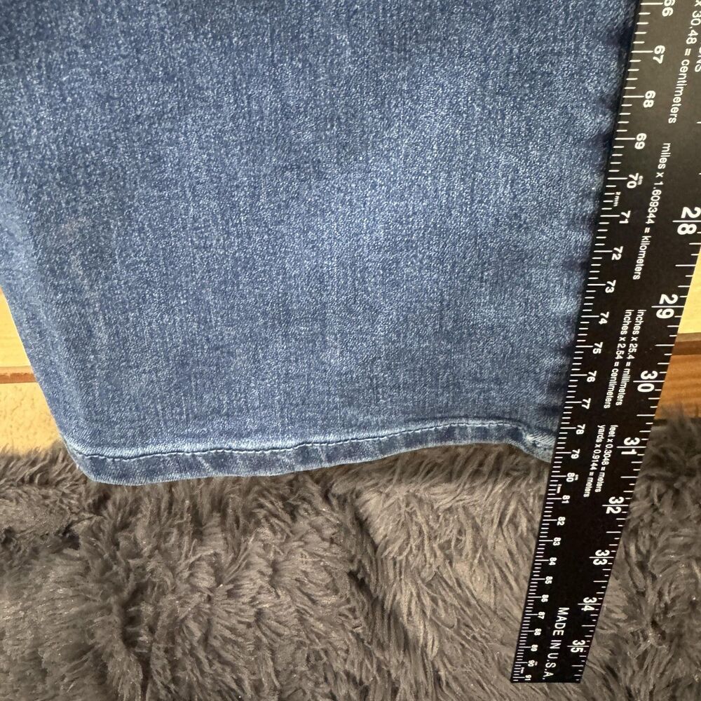 We The Free Ultraviolet Jumpsuit Women's XS Blue Denim Cutout Ring Front Flare - Picture 6 of 11
